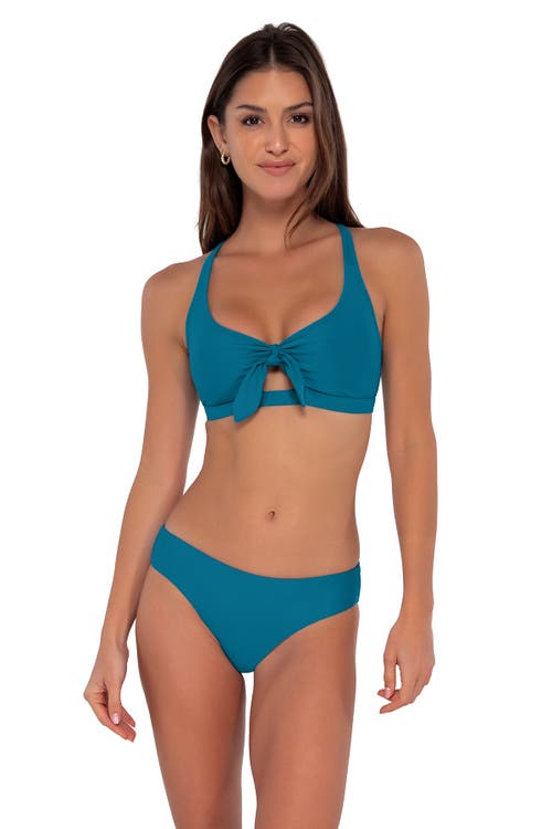 Shop Sunsets Brandi Bralette In Avalon Teal