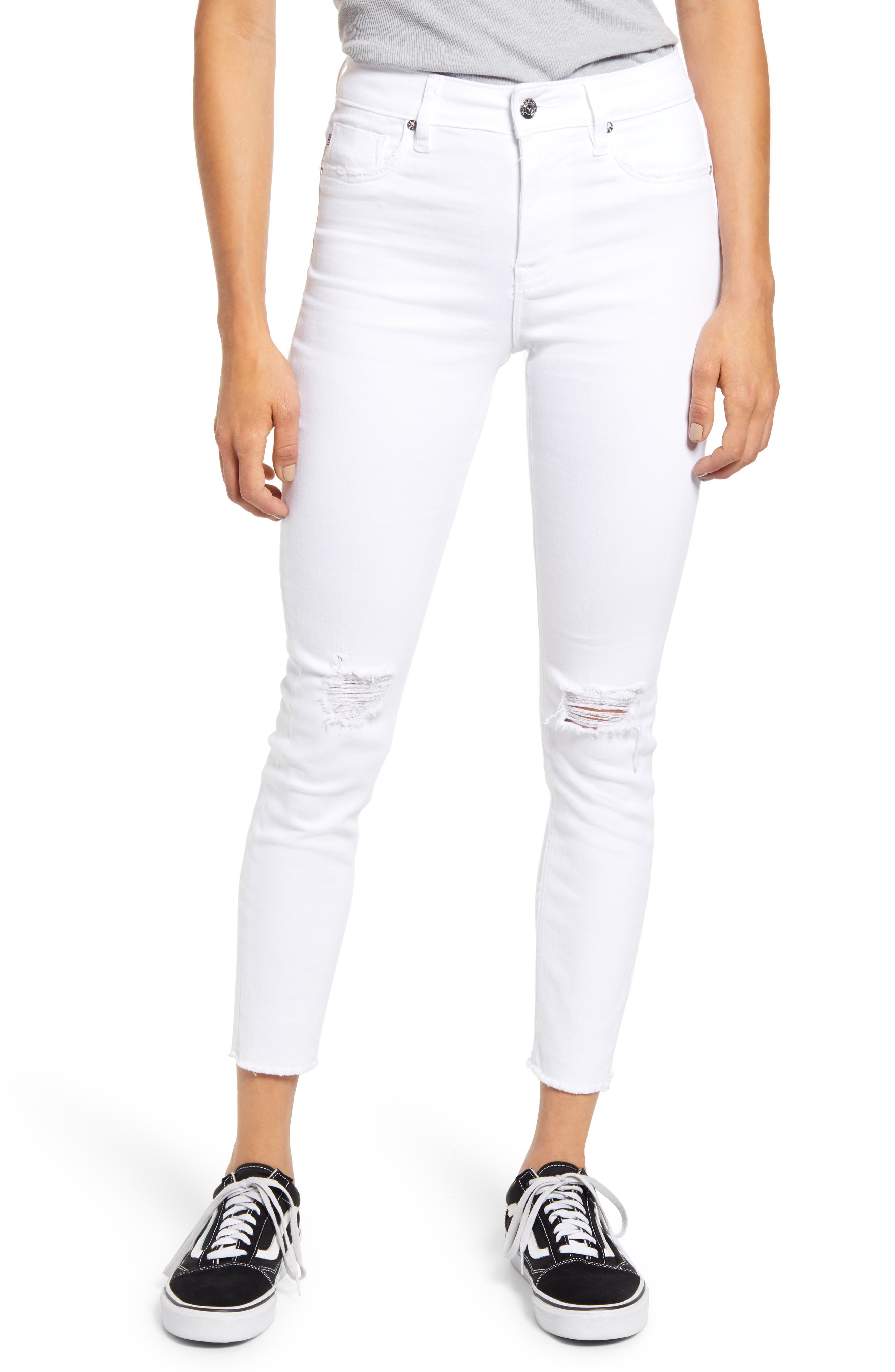 womens white jeans sale