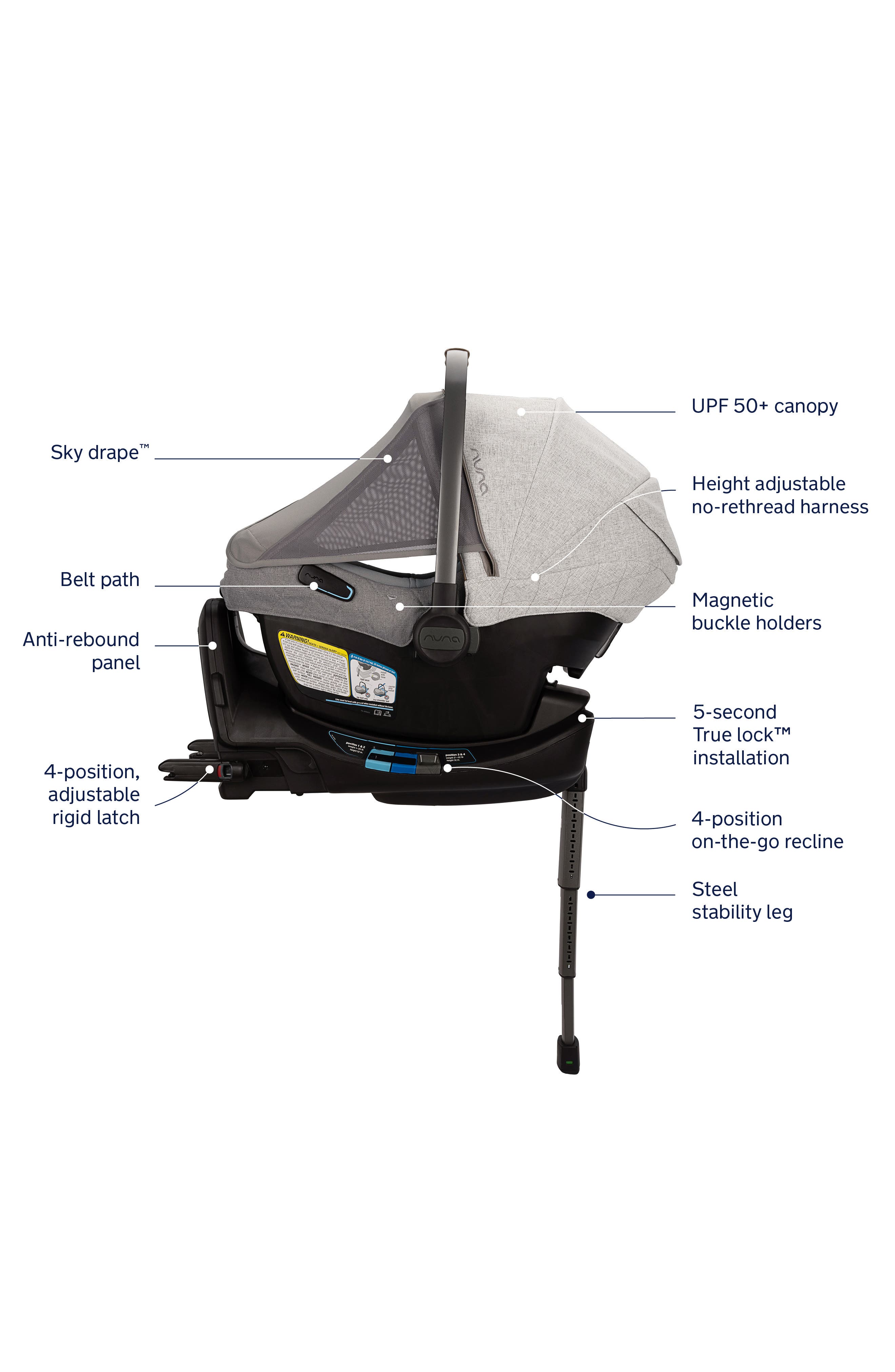 Nuna PIPA™ lite RX Infant Car Seat & RELX Base Nordstrom