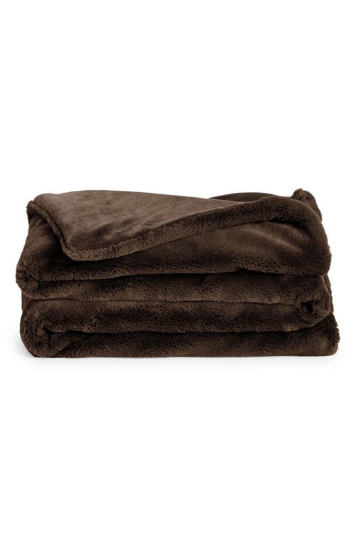 UnHide Lil' Marsh Small Plush Blanket in Chocolate Hare at Nordstrom