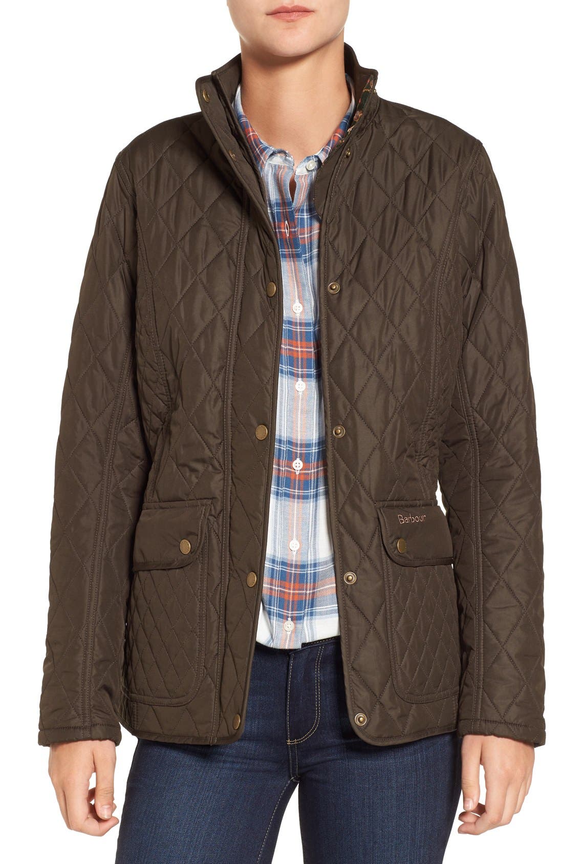 Barbour 'Tors' Diamond Quilted Jacket Nordstrom