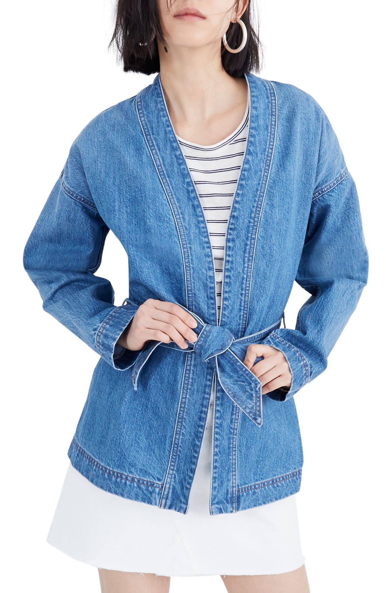 Madewell Denim Wrap Jacket Nordstrom