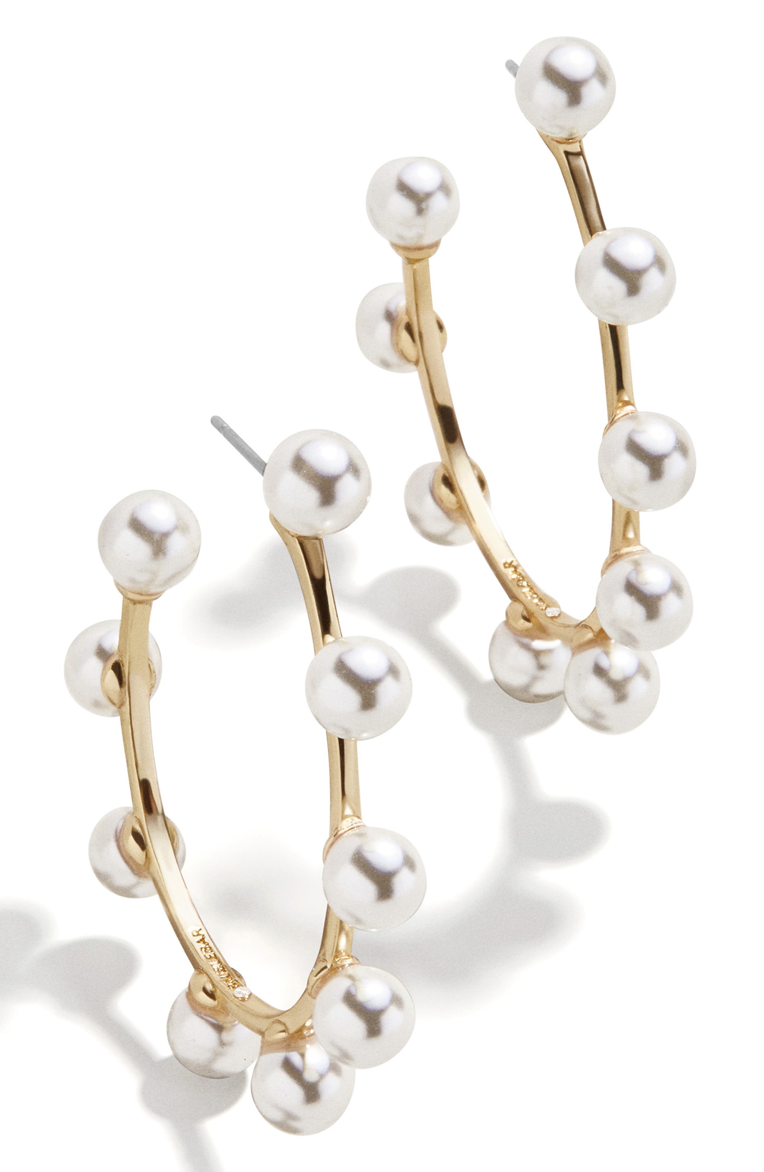 baublebar pearl hoops