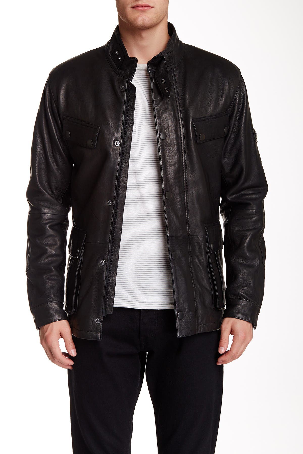 barbour mens biker jacket