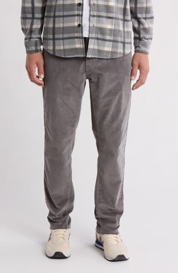 Union Bryce Pincord Chino Pants In Gray