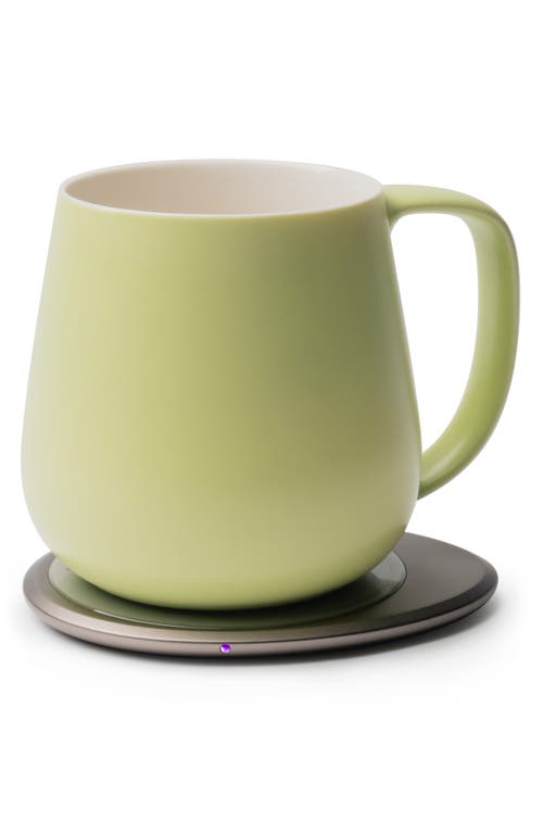 Ohom Ui+ Mug & Warmer Set In Verde Green