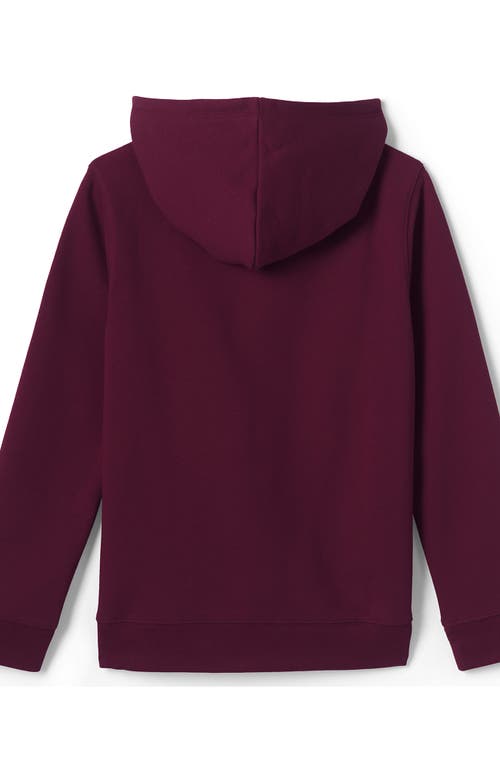 LANDS' END LANDS' END SCHOOL UNIFORM KIDS HOODED PULLOVER SWEATSHIRT