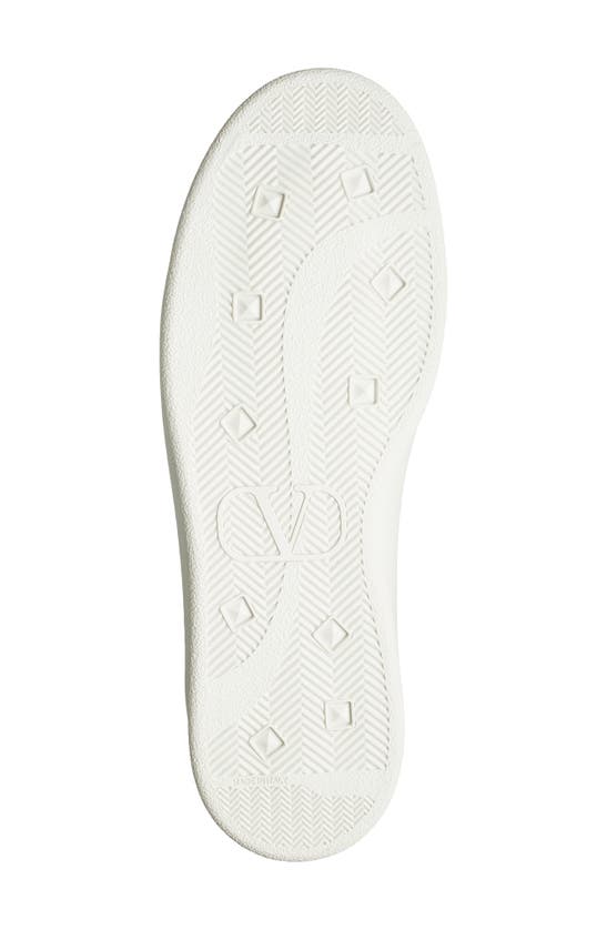 Valentino Vlogo Sneaker In Bianco