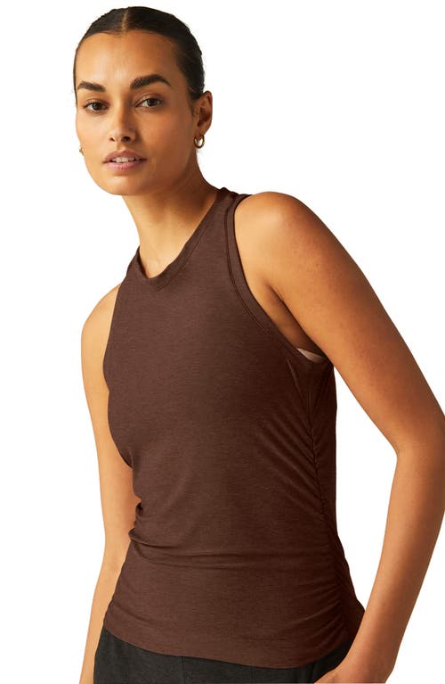 BEYOND YOGA BEYOND YOGA FEATHERWEIGHT YOUR FIT RUCHED TANK TOP 