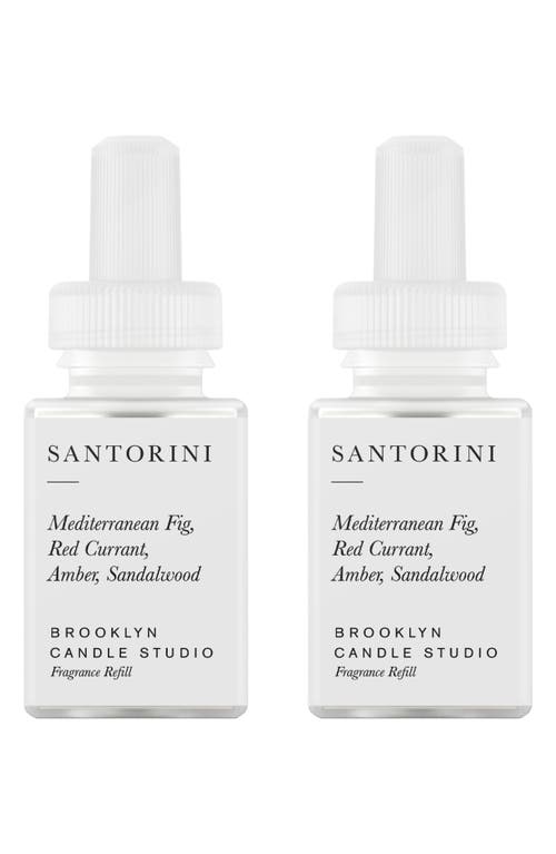 PURA x Brooklyn Candle 2-Pack Diffuser Fragrance Refills in Santorini at Nordstrom