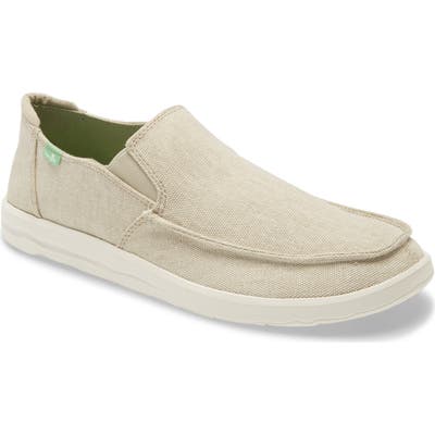 Sanuk Hi Five Slip-On Sneaker, Beige