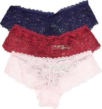 Women's honeydew 200461 Ahna Rayon And Wide Lace Hipster Panty