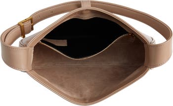 Saint Laurent | Women Le 5 à 7 Leather Hobo Bag Taupe Unique