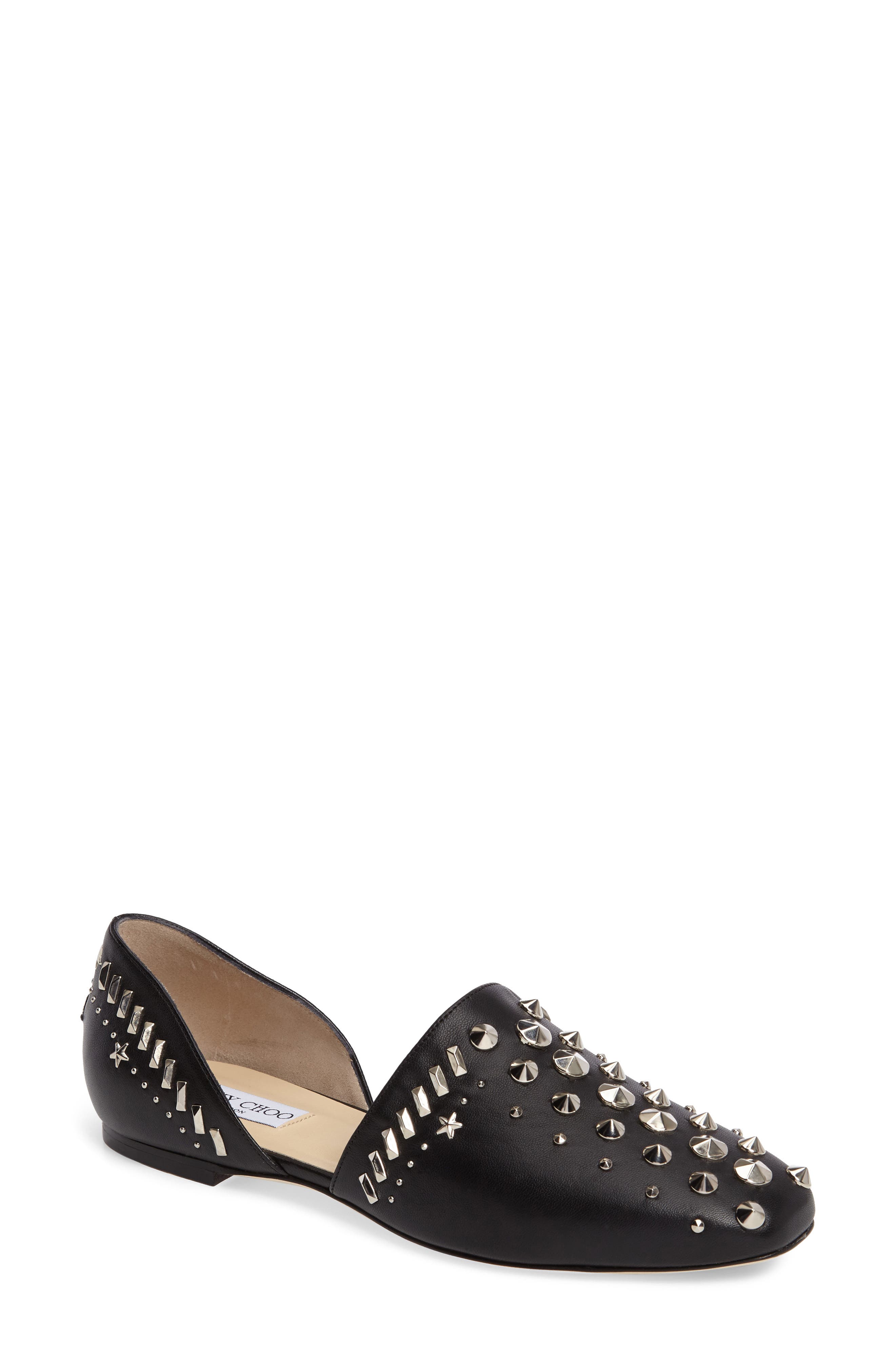 jimmy choo globe flat