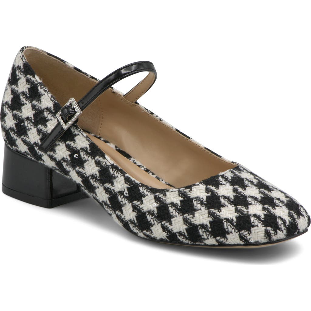 Charles By Charles David Zinnia Maryjane Heels In Black White-ht
