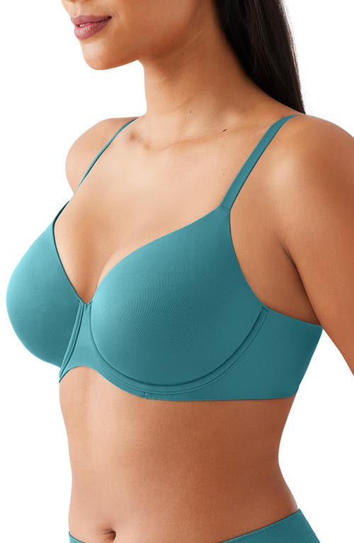 Wacoal Sleek Standard Seamless Underwire Bra In Brittany Blue
