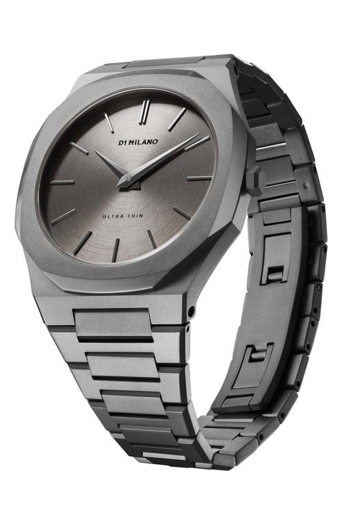 D1 Milano Ultra Thin Antracite 40mm In Grey