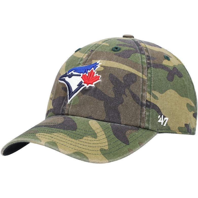 47 ' Camo Toronto Blue Jays Team Clean Up Adjustable Hat ModeSens