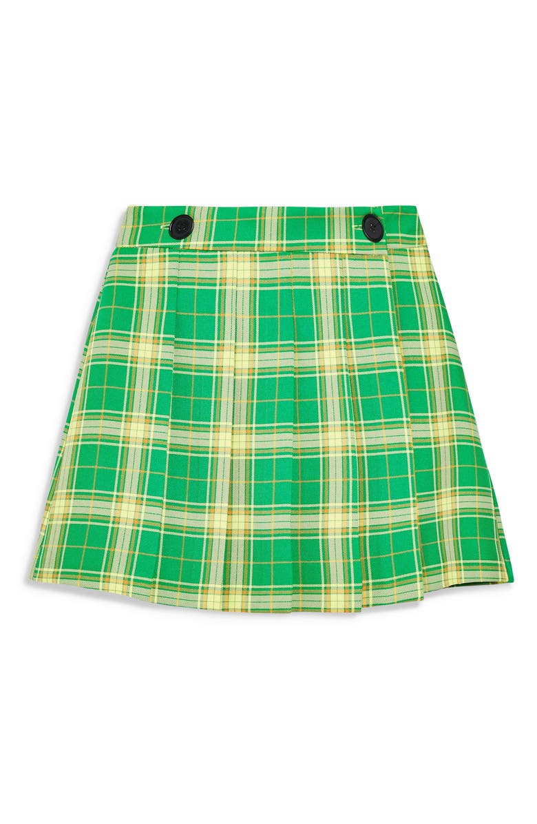 Topshop Plaid Skirt, Alternate, color,