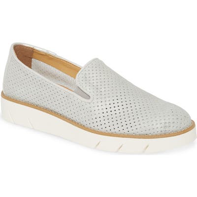 The Flexx Daily Slip-On Sneaker- Metallic