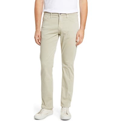 Mavi Jeans Matt Relaxed Fit Stretch Sateen Pants, Beige