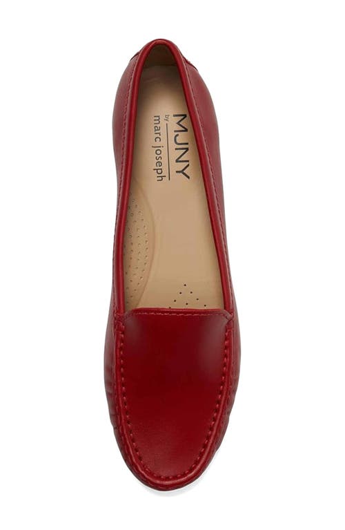 Shop Marc Joseph New York Lake Road Loafer In Campari Napa