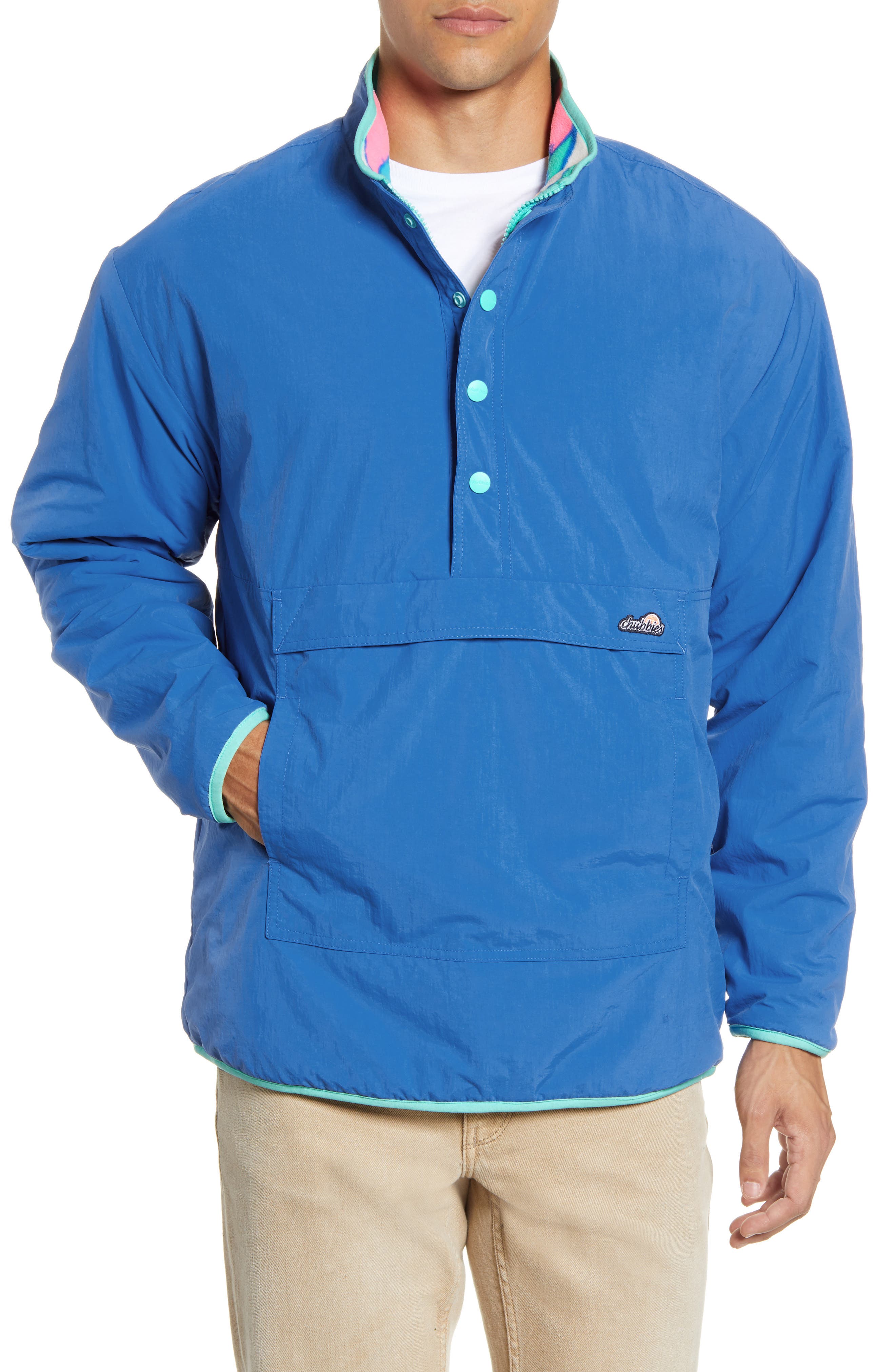 chubbies quarter zip
