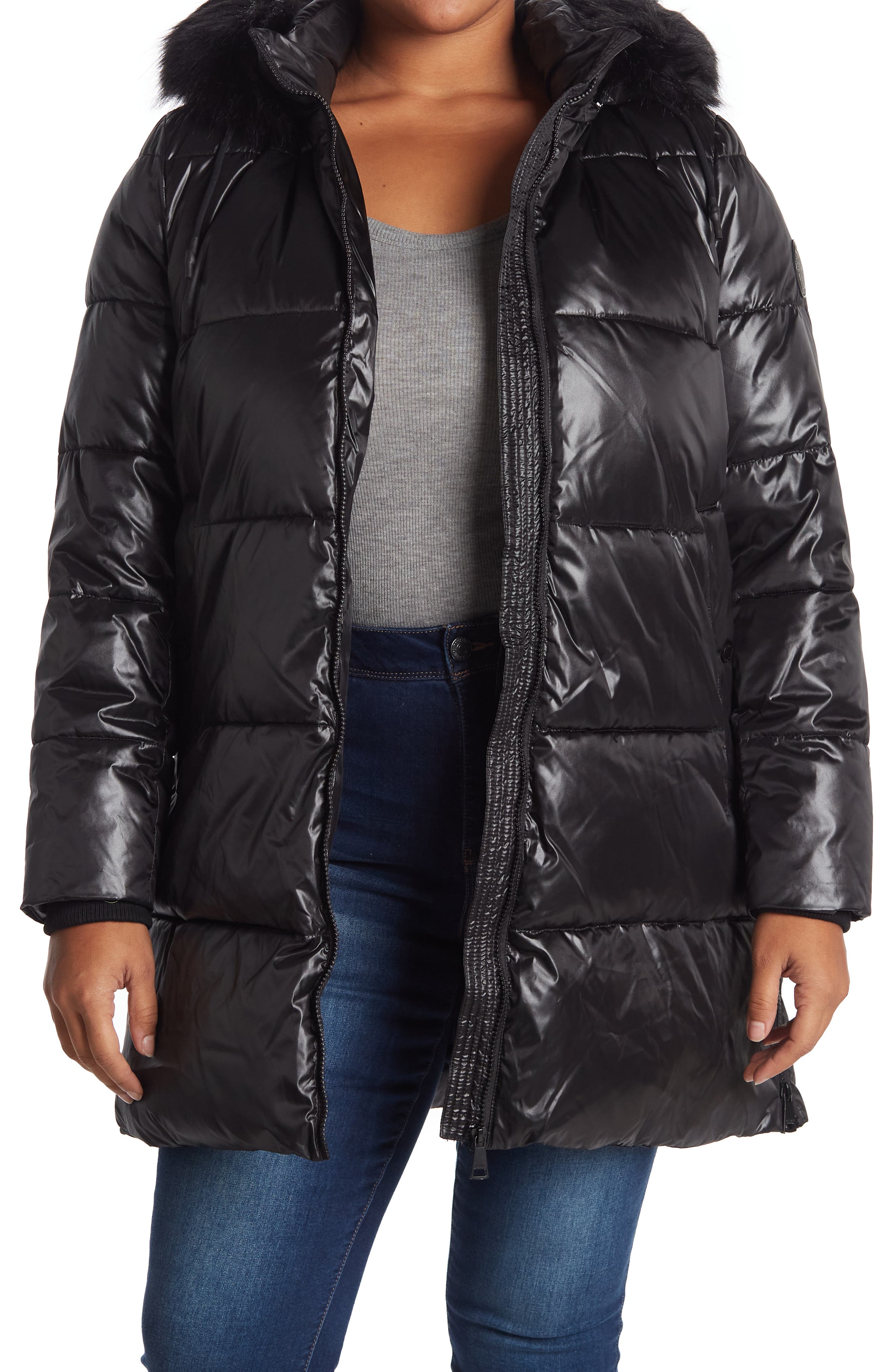 dkny short puffer jacket