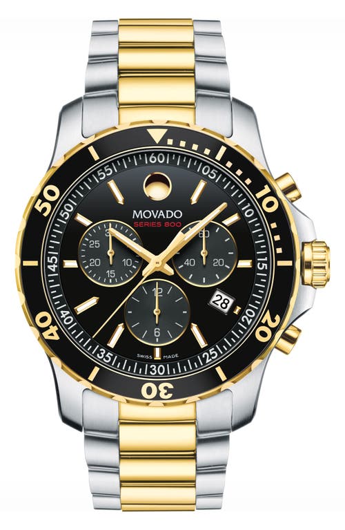 Movado 'Series 800' Chronograph Bracelet Watch