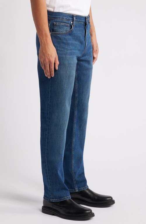 Shop Frame Modern Straight Leg Jeans In Benz