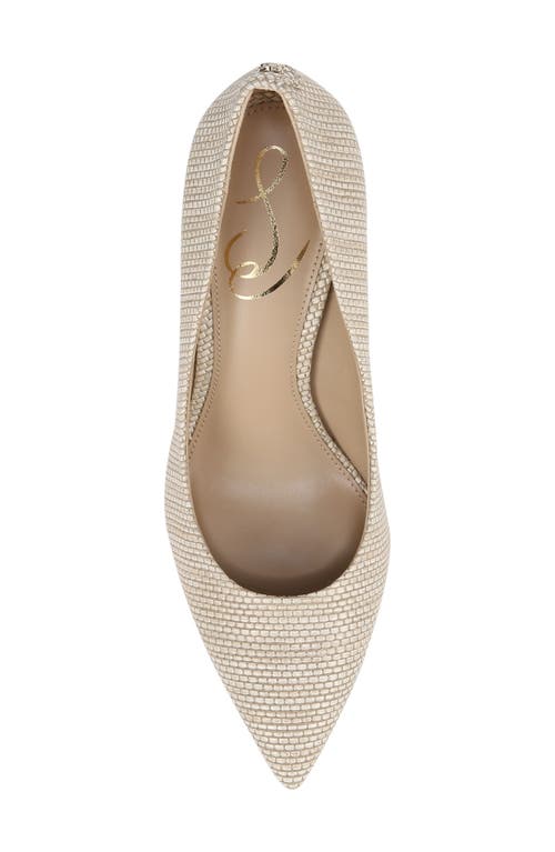 Sam Edelman Hazel Pointed Toe Heel Light In Light Natural
