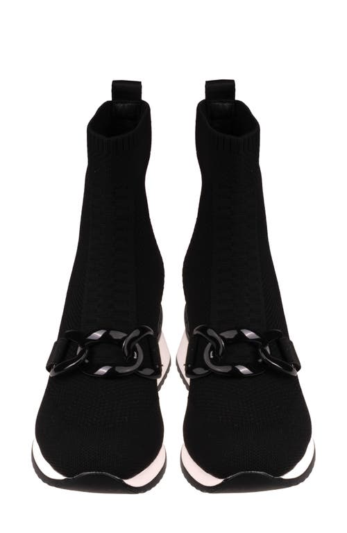 Ninety Union Brooklyn Pull-on Sneaker In Black