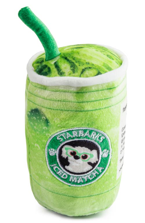 Haute Diggity Dog Starbarks Iced Matcha Plush Dog Toy in Green at Nordstrom