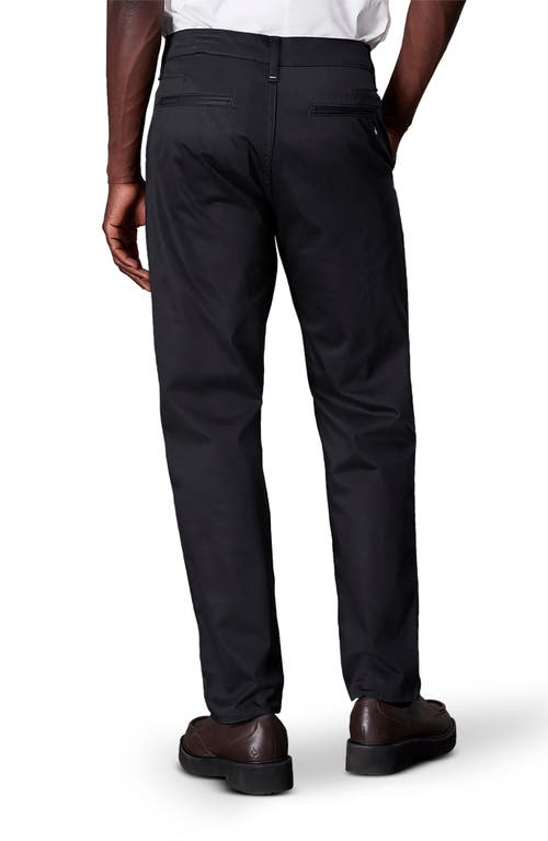 Shop Rag & Bone Standard Stretch Cotton Twill Chinos In Black