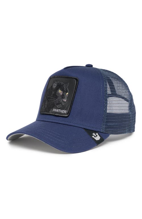 GOORIN BROS GOORIN BROS. THE BLACK PANTHER EMBROIDERED PATCH TRUCKER HAT