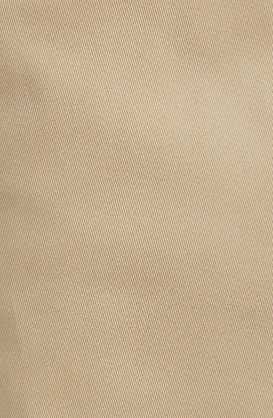 Dickies Flat Front Twill Pants In Khaki