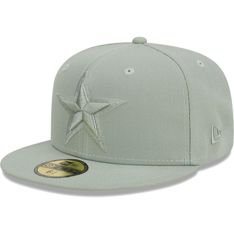 Shop New Era Green Dallas Cowboys Color Pack 59fifty Fitted Hat
