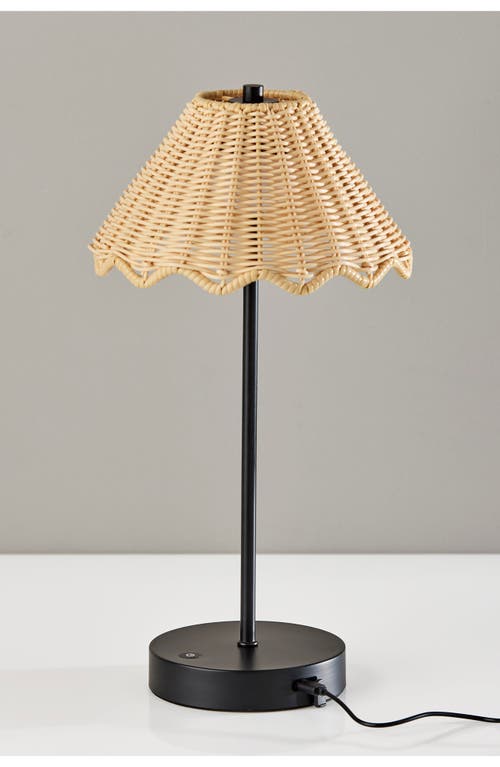 Adesso Lighting Stevie Led Cordless Lamp In Black