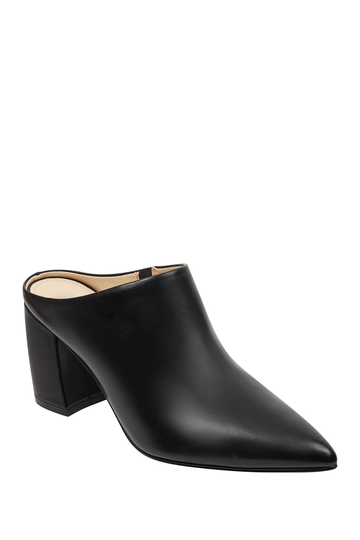 marc fisher black mules