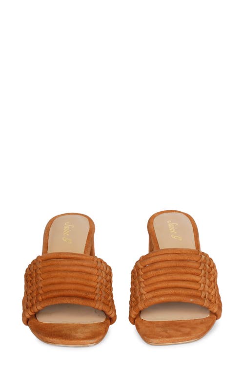 SAINT G SAINT G BETHANY BLOCK HEEL SLIDE SANDAL