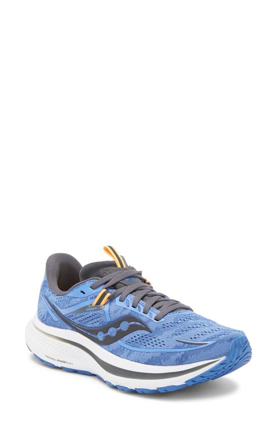 Saucony Omni 21 Running Shoe In Blue