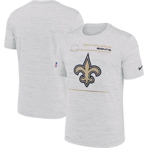 New Orleans Saints Nike Sideline Infograph Lockup Performance T