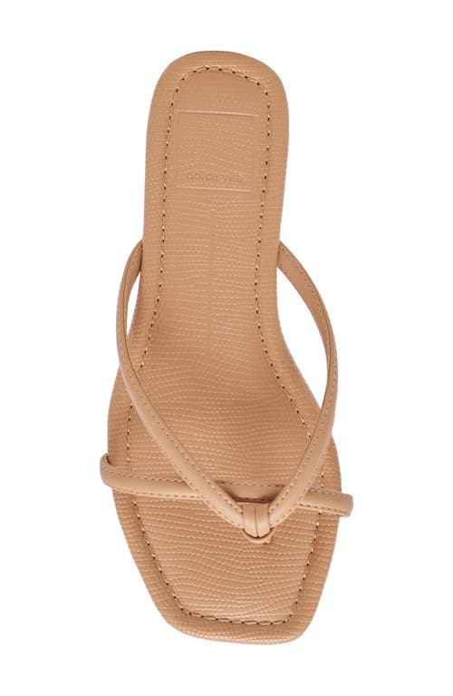 Shop Dolce Vita Lucca Flip Flop In Light Tan Stella