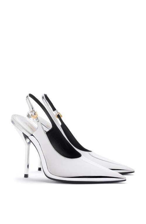 Larroude X Altuzarra Women's Slingback Pumps In Silver
