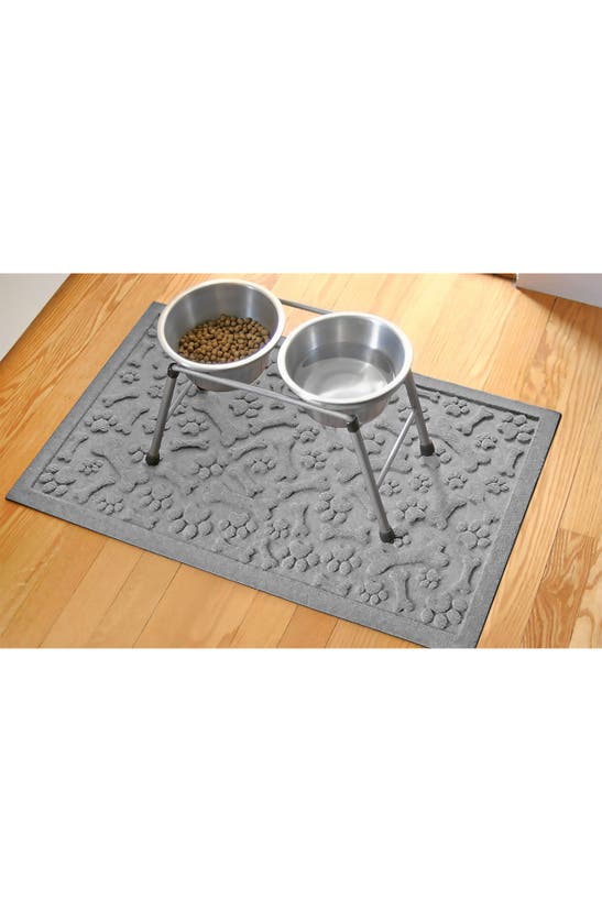 Bungalow Flooring Waterhog Pet Floor Mat In Medium Gray