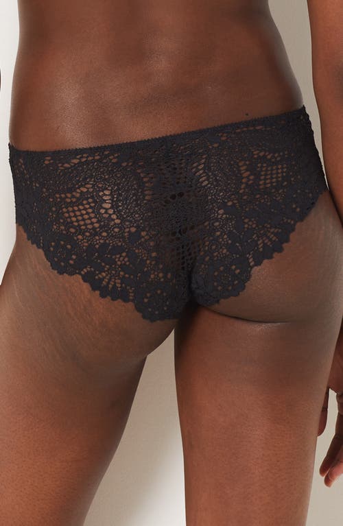 Etam Success Lace Shorty Briefs In Black