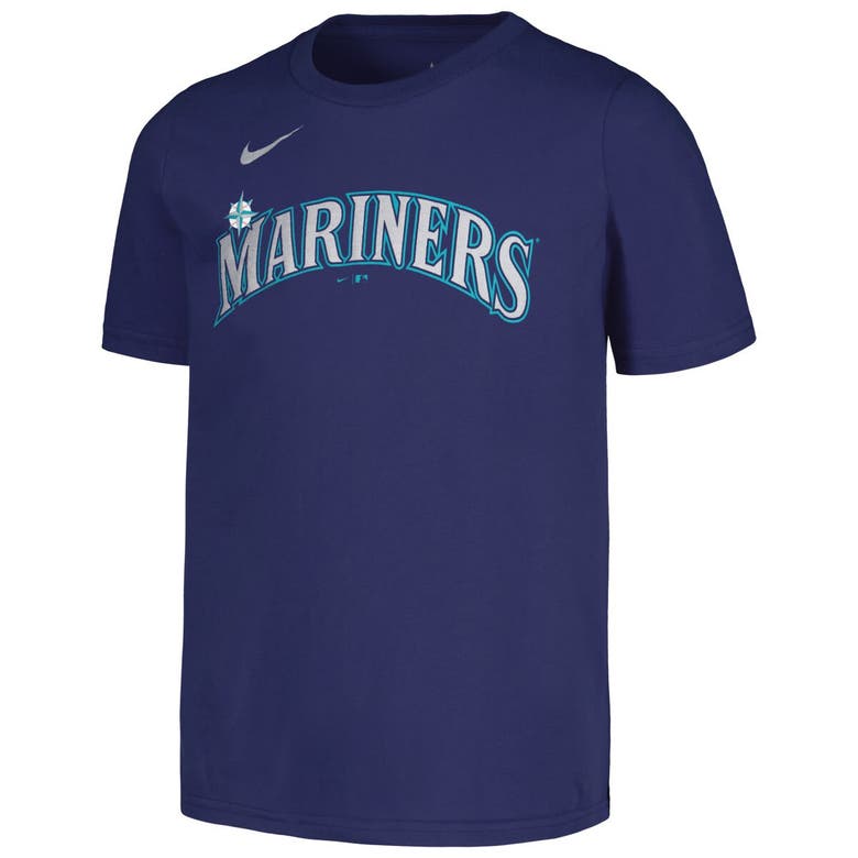 NIKE YOUTH NIKE TY FRANCE NAVY SEATTLE MARINERS PLAYER NAME & NUMBER T-SHIRT