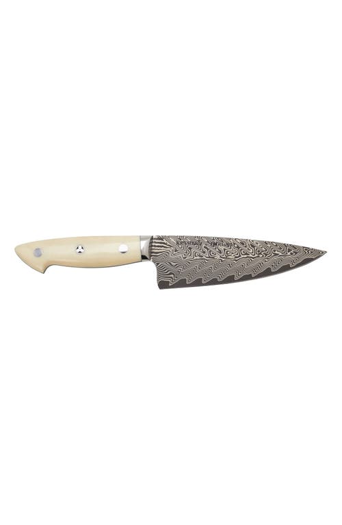 Zwilling Bob Kramer Cumulus 6-inch Chef's Knife In White