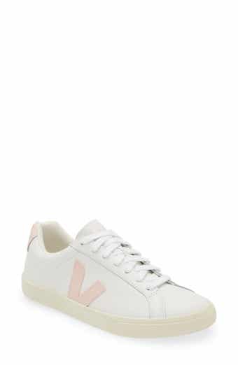 Veja V-90 Leather Sneaker in Extra-White Cyprus at Nordstrom, Size 48