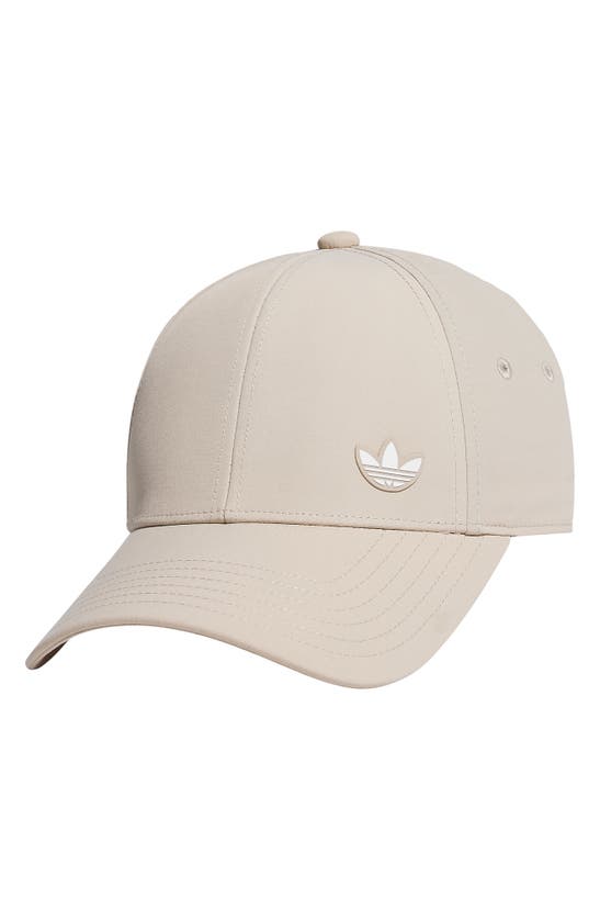 Shop Adidas Originals Adidas Luna Adjustable Baseball Cap In Wonder Beige